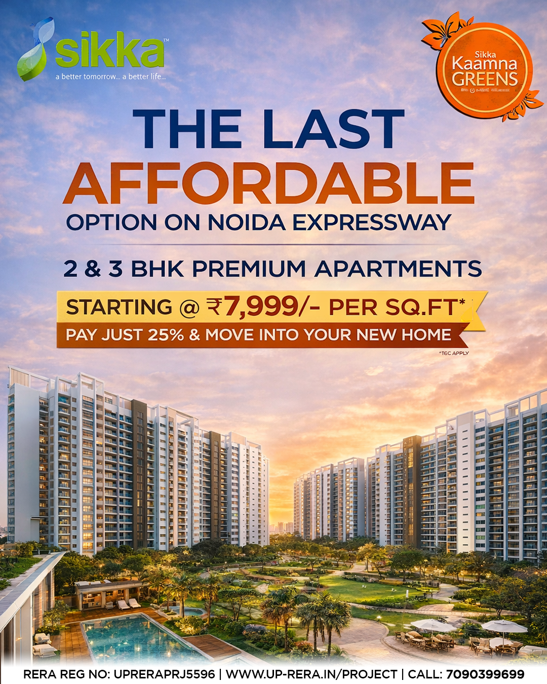 Sikka Kaamna Greens by Sikka Group - Luxury Group Housing