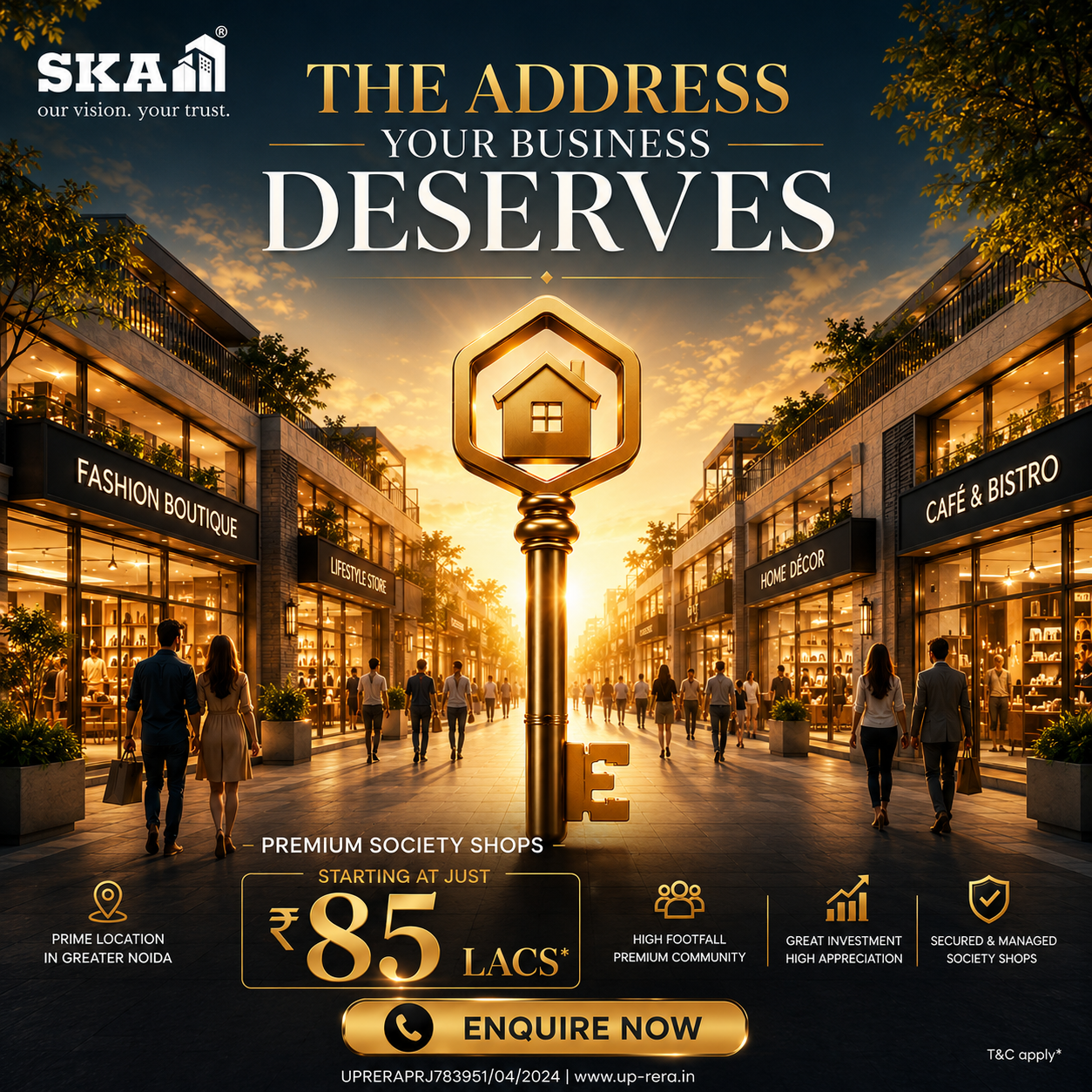 SKA Society Shops by SKA Group - Commercial Society Shops