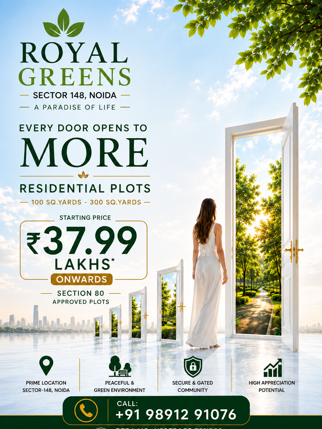 Royal Greens Sector 148 by Royal Greens - Gated Plotted Development
