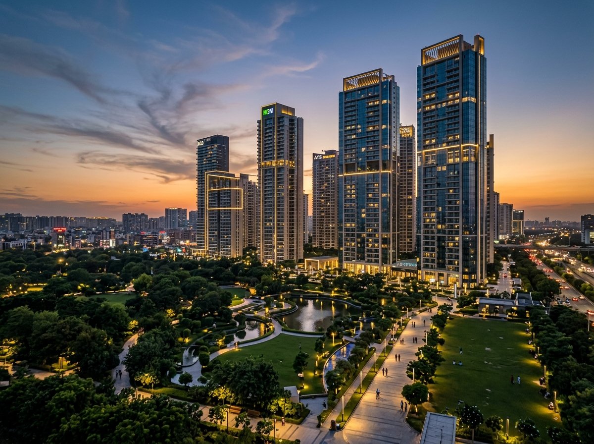 Delhi-NCR Luxury Towers and Commercial Corridors