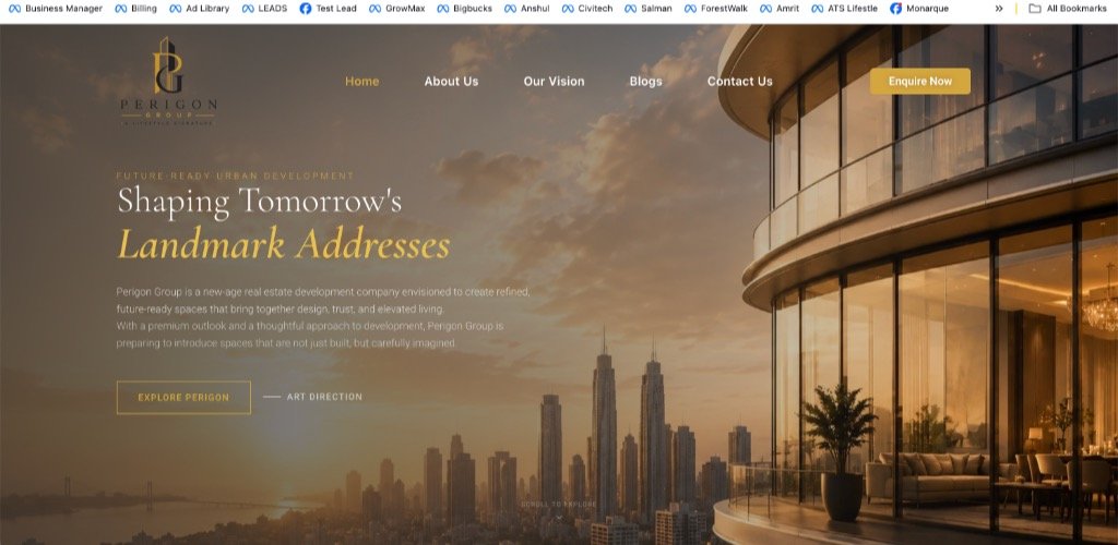 Perigon Group A Lifestyle Signature - Shaping Tomorrow's Landmark Addresses
