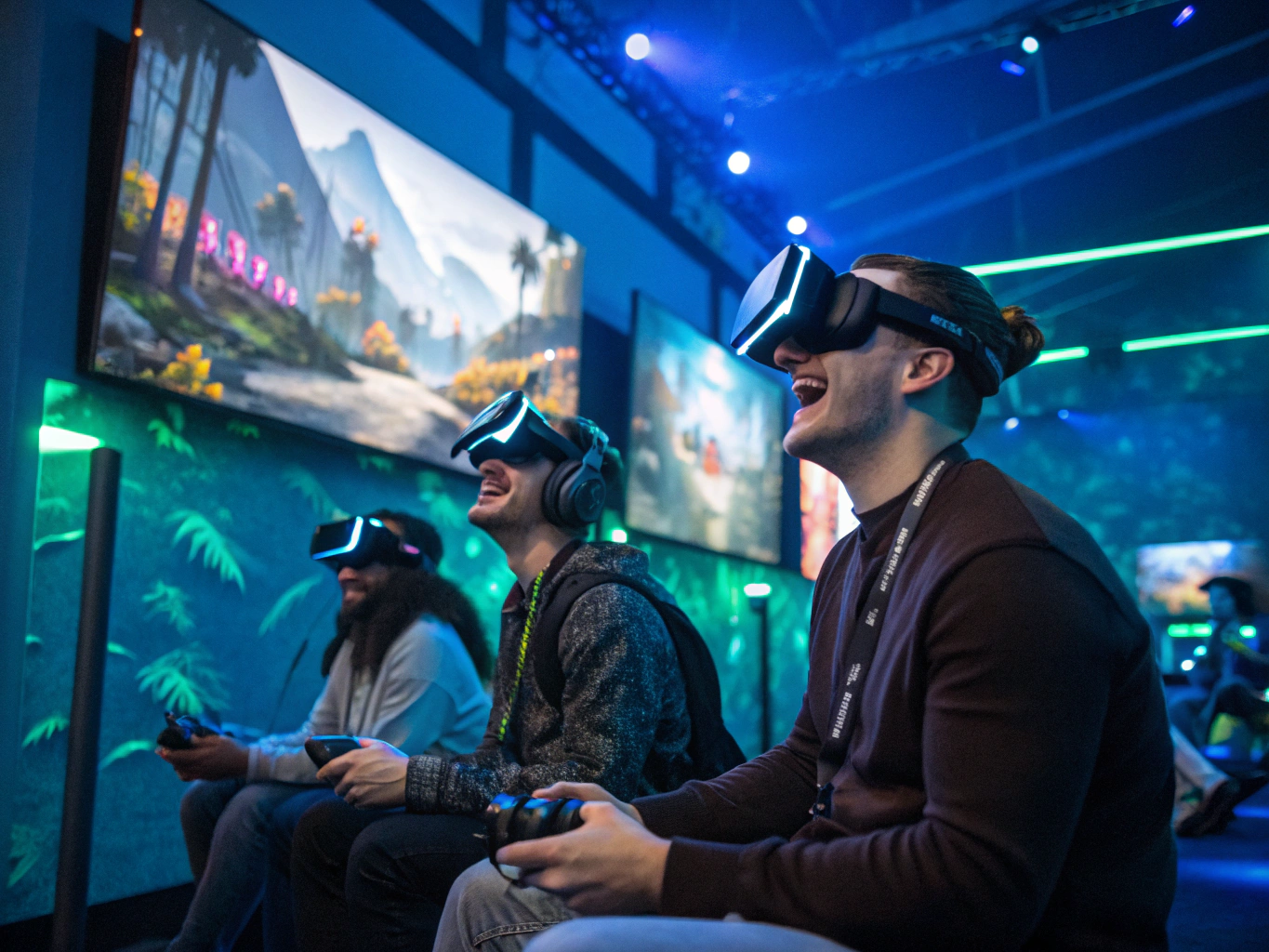 Immersive VR gaming experience